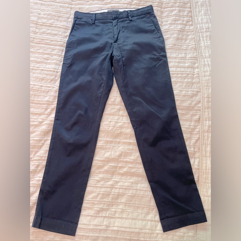 Banana Republic Slim Fit Chinos - Navy - 30x30